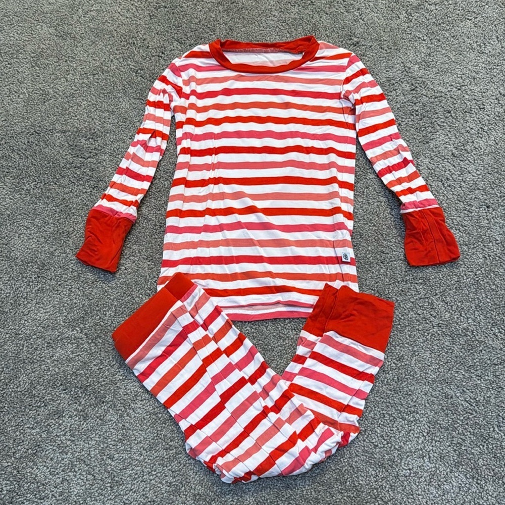 Little Bum Bums (now Bums & Roses) Stripe Pajama